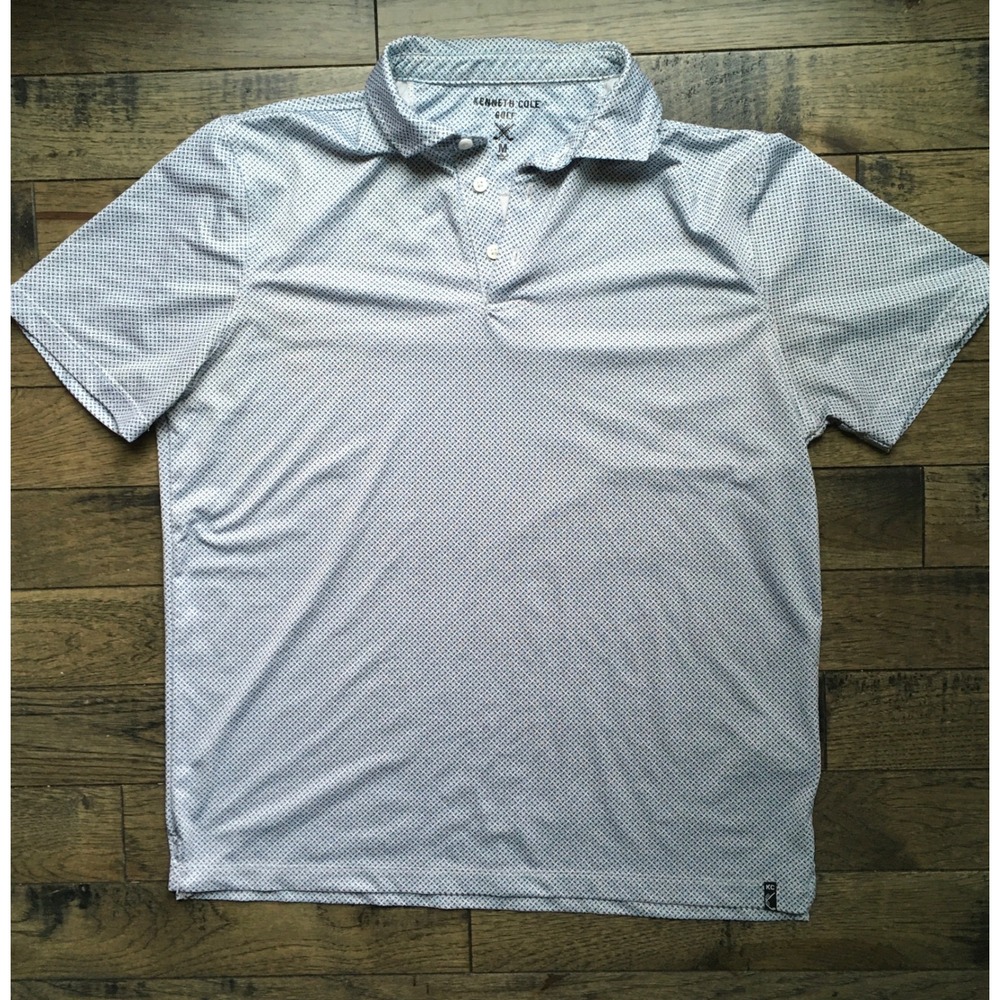Kenneth Cole Golf Mens Polo Shirt Short Sleeve Size